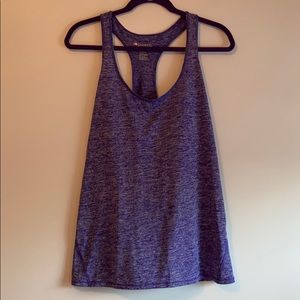 Purple racerback tank